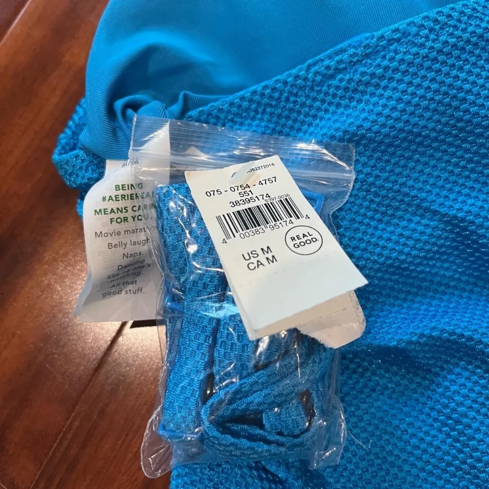 Blue and White Striped Bikini Set - Picture 5 of 5